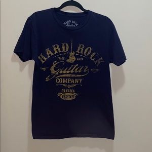 Hard Rock Guitar Company Panama T-Shirt Medium